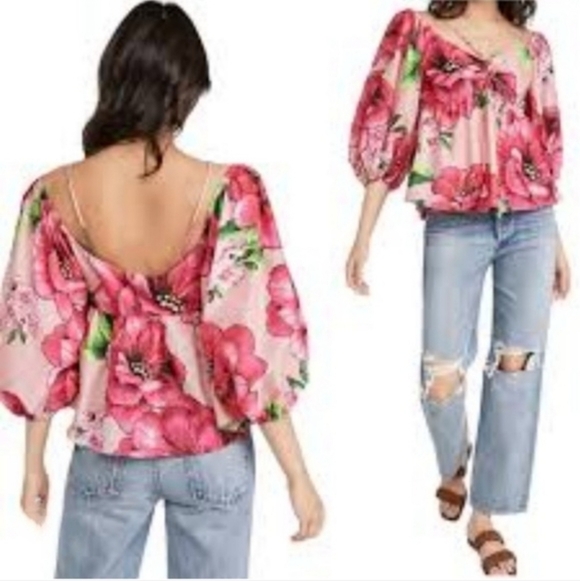 FARM Rio Floral Top - Picture 4 of 7